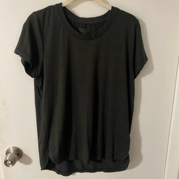 Athleta Tops - Athleta Women’s Charcoal Gray Active T-Shirt